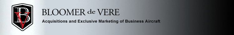 BLOOMER de VERE - Acquistions and Exclusive Marketing of Business Aircraft